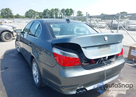 2004 BMW 530I из США, поврежденный, VIN WBANA73514B800123